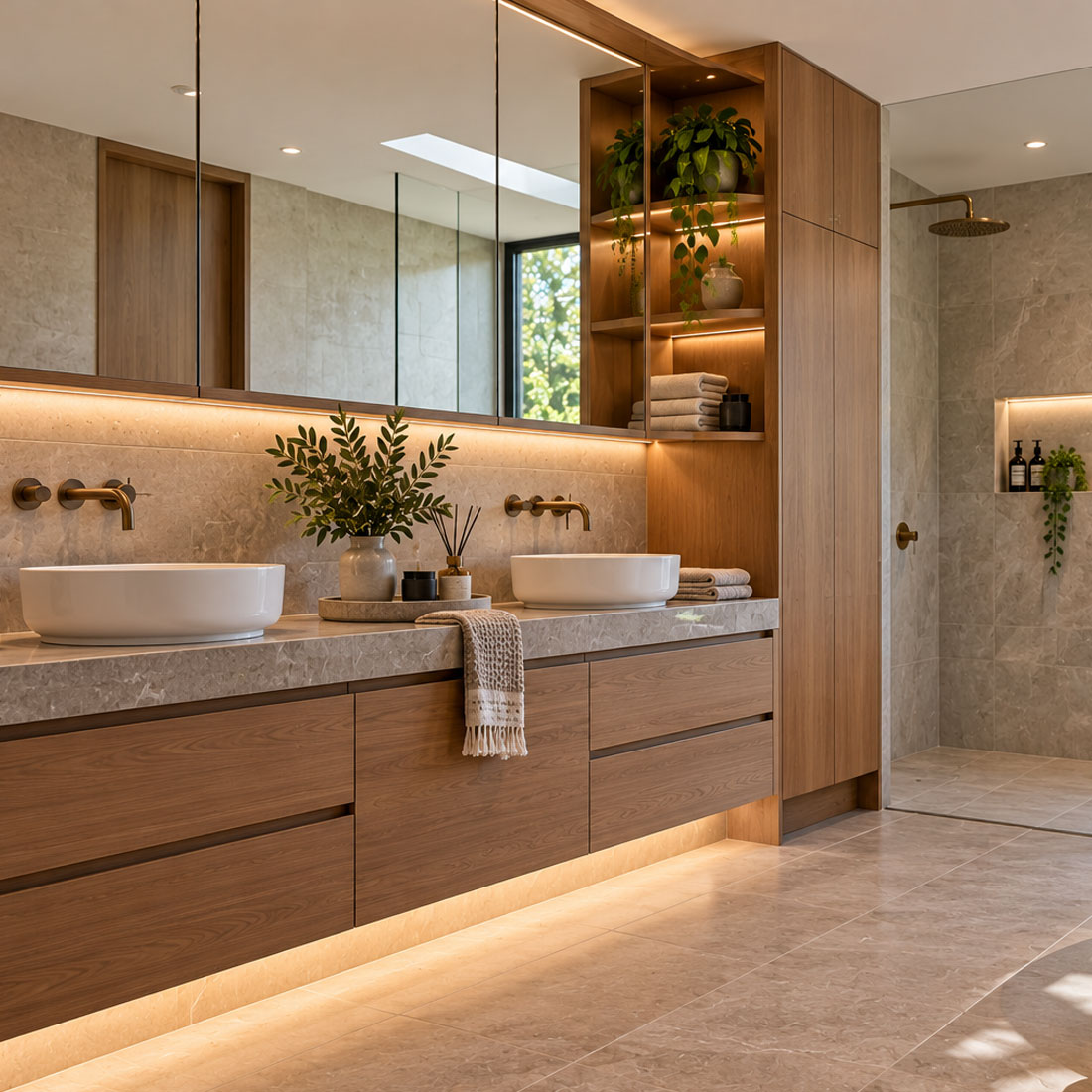 Bespoke built-in cabinetry in a Pymble residence
