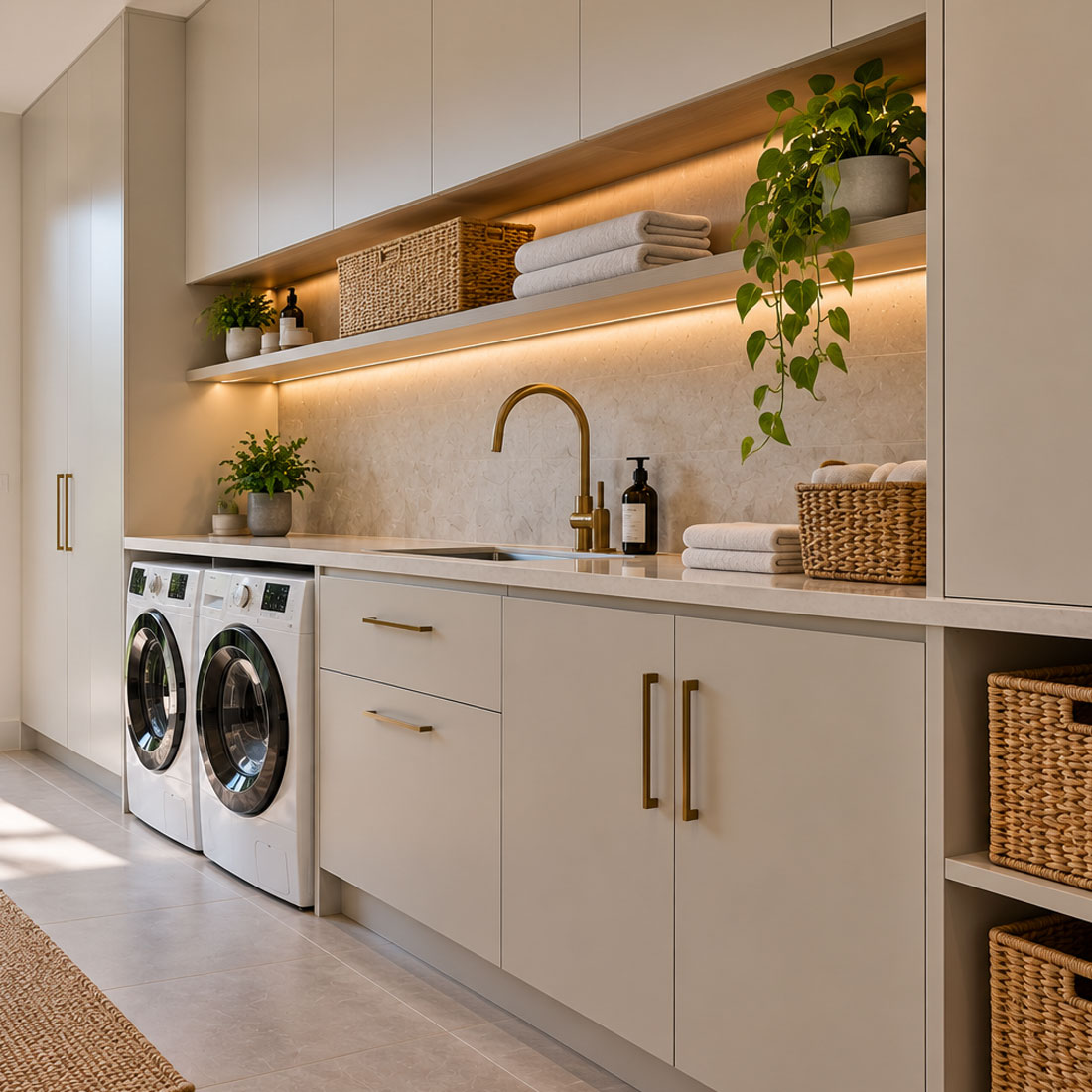 Bespoke built-in cabinetry in a Turramurra residence
