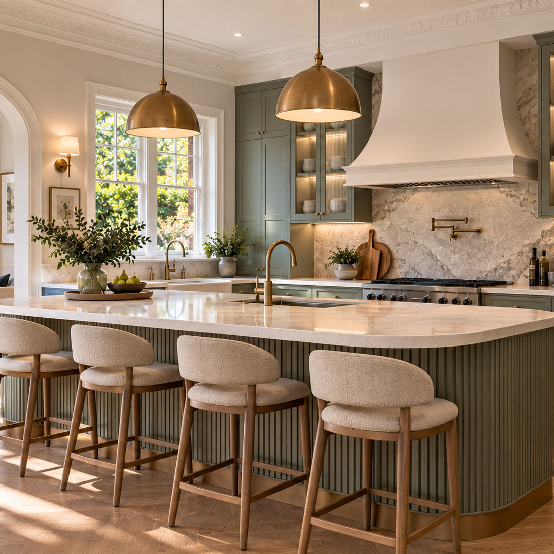 Custom kitchen joinery in a Lindfield home