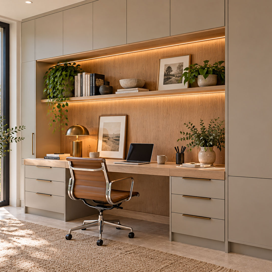 Bespoke home office in a St Ives residence